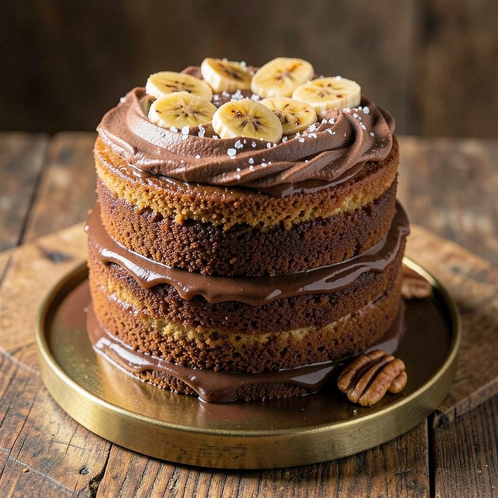 5-Star Banana Cake Recipe: Moist Layers and Caramelized Topping Magic