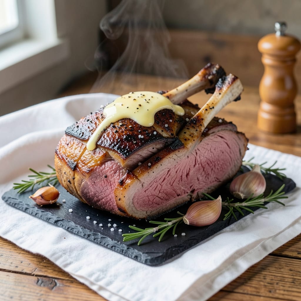 5 Lb Bone-In Beef Rib Roast Recipe: Slow-Roasted to Juicy, Crusty Perfection