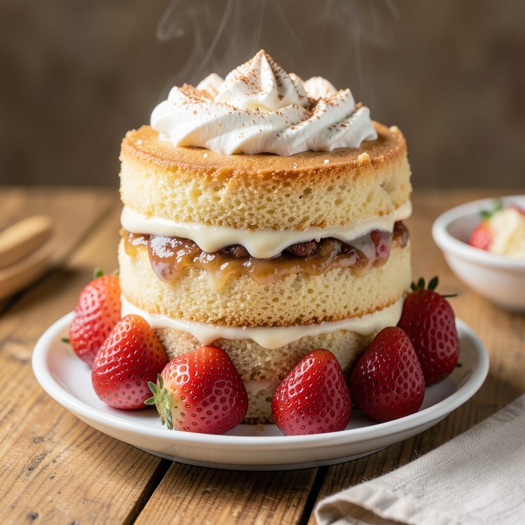 3 Layer Tres Leches Cake Recipe: Ultra-Moist Crumb With Vanilla Cream Rivers