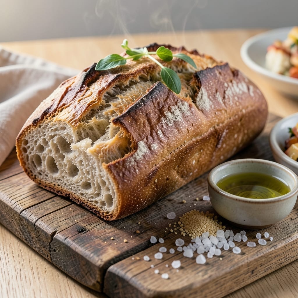 Four Cup Flour Bread Recipe: No-Knead Rise and Crispy Crust Magic