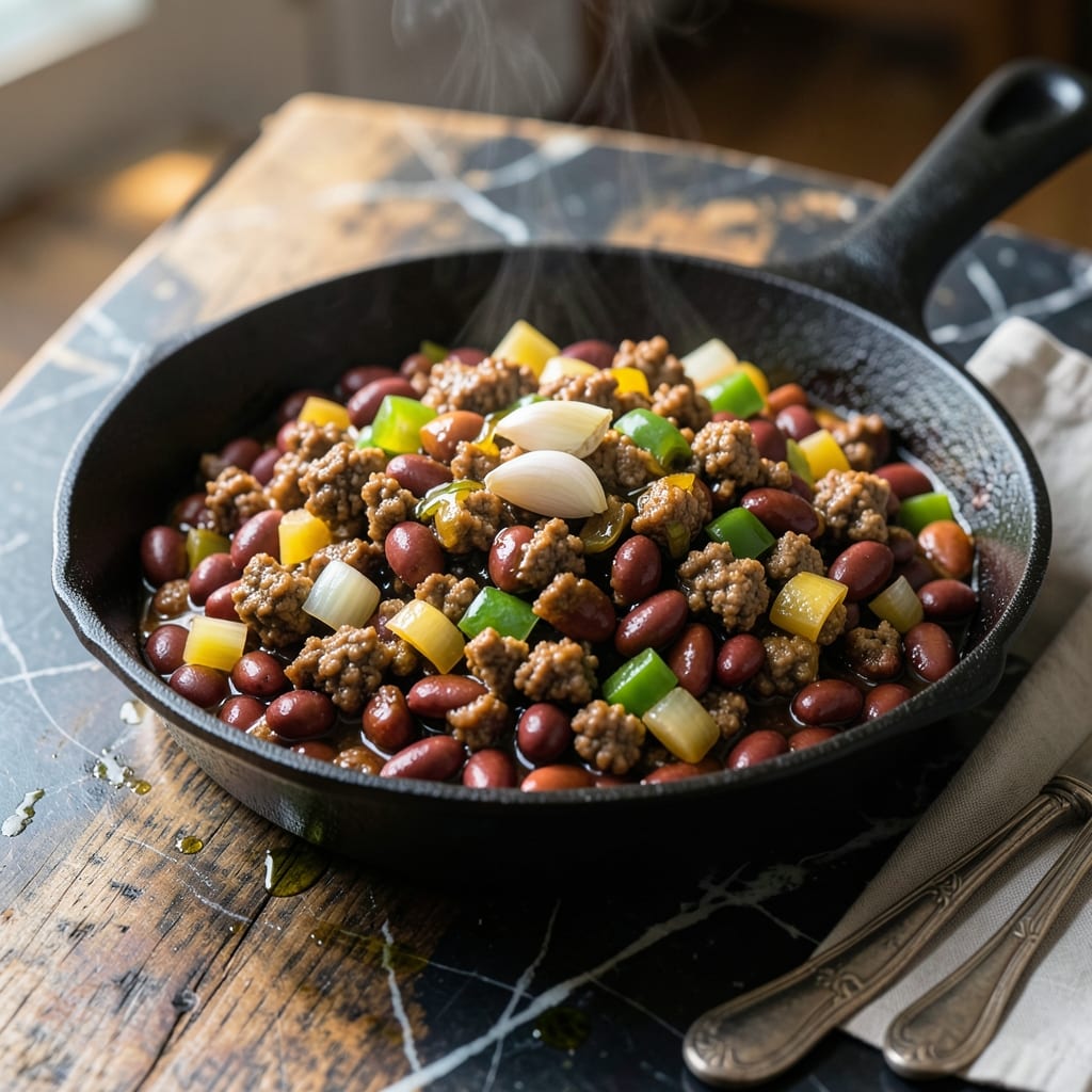 Red Beans and Ground Beef Recipe: Smoky One-Pot Heartiness
