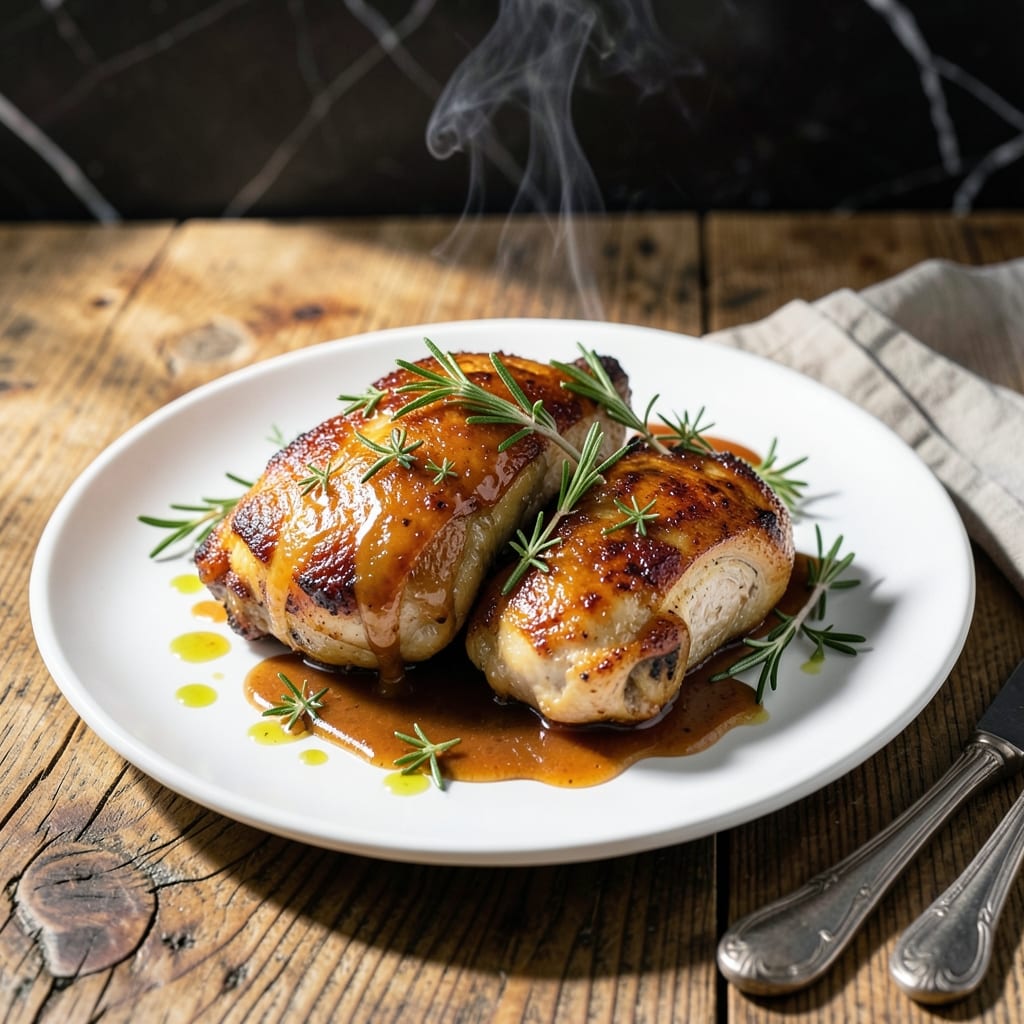 Scottish Chicken Recipe: Whisky-Glazed With Heather-Inspired Flavors