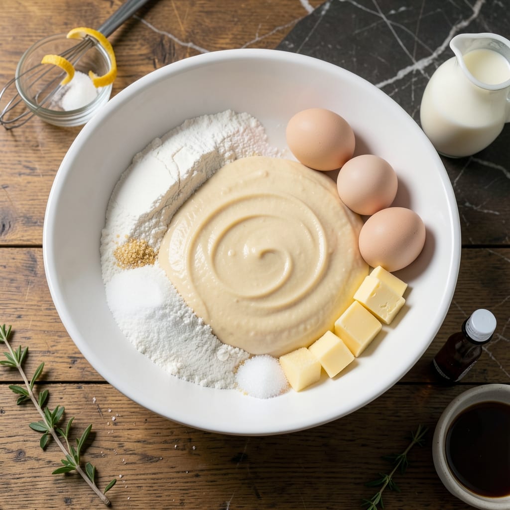 Donut Batter Recipe for Dispenser: Smooth and Pipeable Vanilla Custard Delight