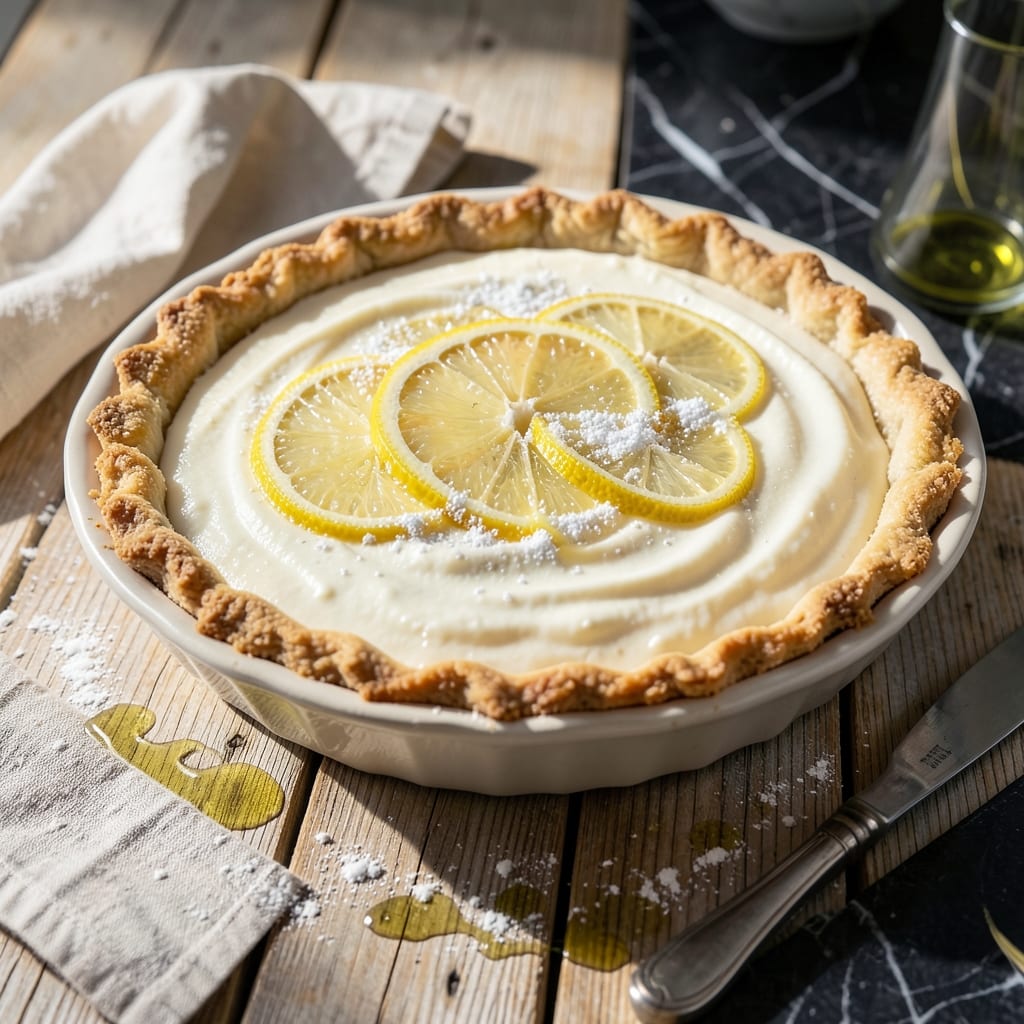 Sour Cream Lemon Pie Marie Callender's Recipe: Tangy Custard in a Buttery Crust