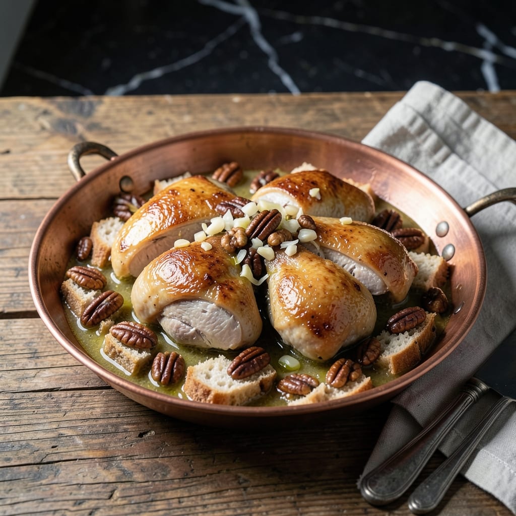 Cerkez Tavugu Recipe: Circassian-Style Chicken in Walnut Sauce