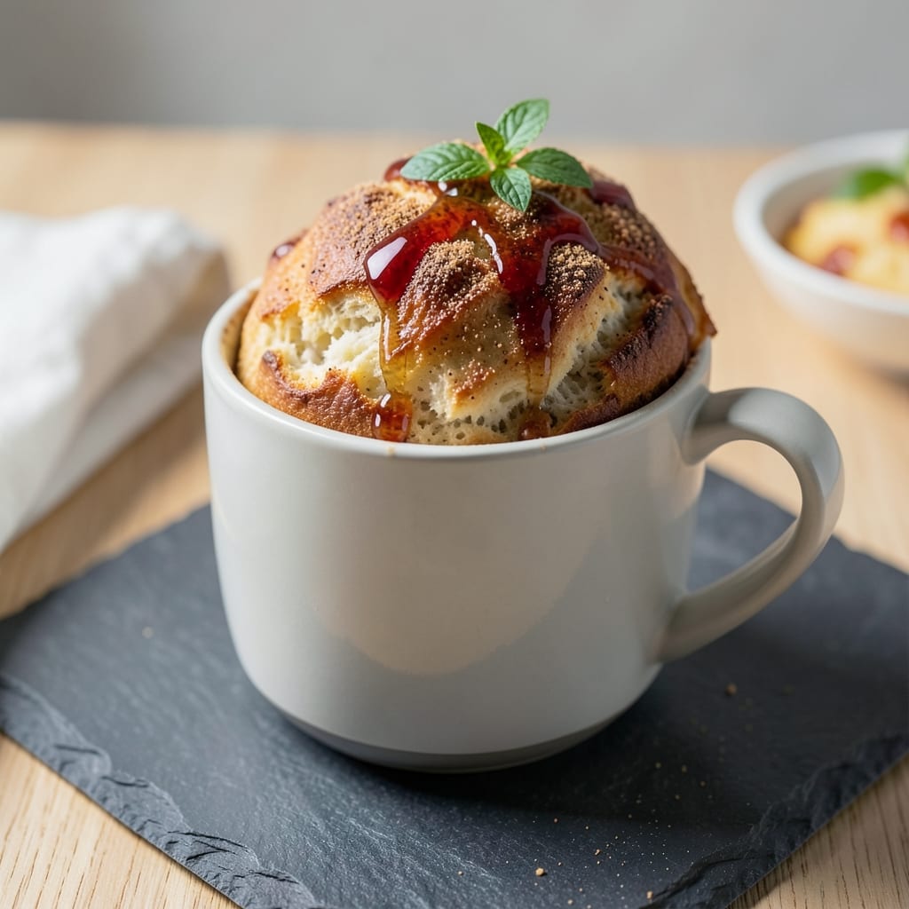 2-Minute Bread Recipe: Microwave Mug Magic With Crispy Fondant Crown *(Rejected)*