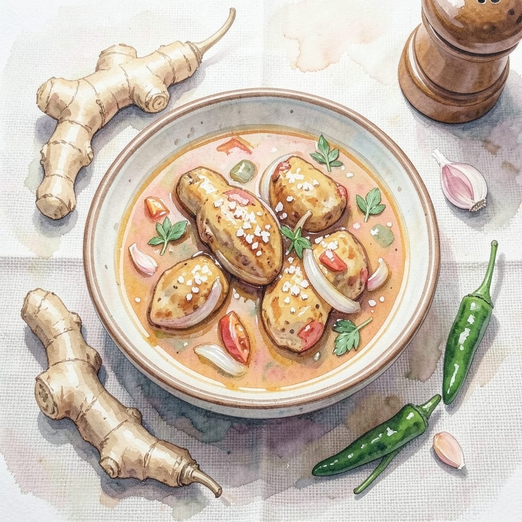 Andhra Chicken Curry Recipe in Telugu: Authentic Spiced Gravy With Aromatic Depth