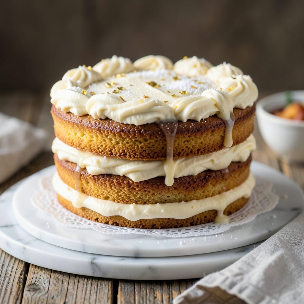 2-Layer 8-Inch Vanilla Cake Recipe: Fondant-Bridged Stability Without the Wobble