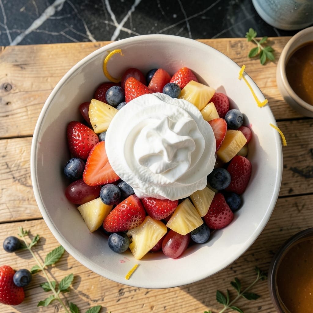 Fruit Salad Recipe With Cool Whip: Light and Fluffy Creamy Delight