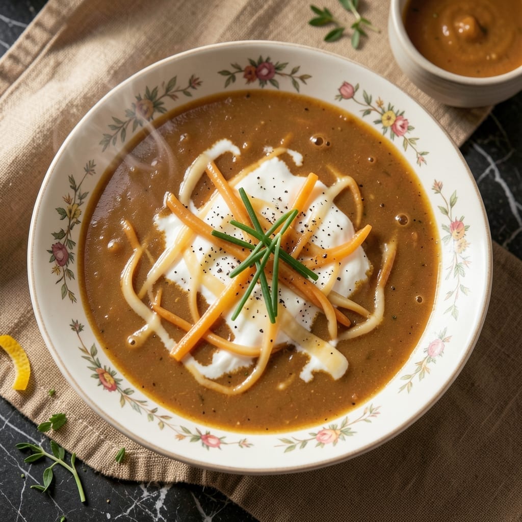3 Cheese Soup Recipe: Velvety Creaminess With Sharp Cheddar Crunch