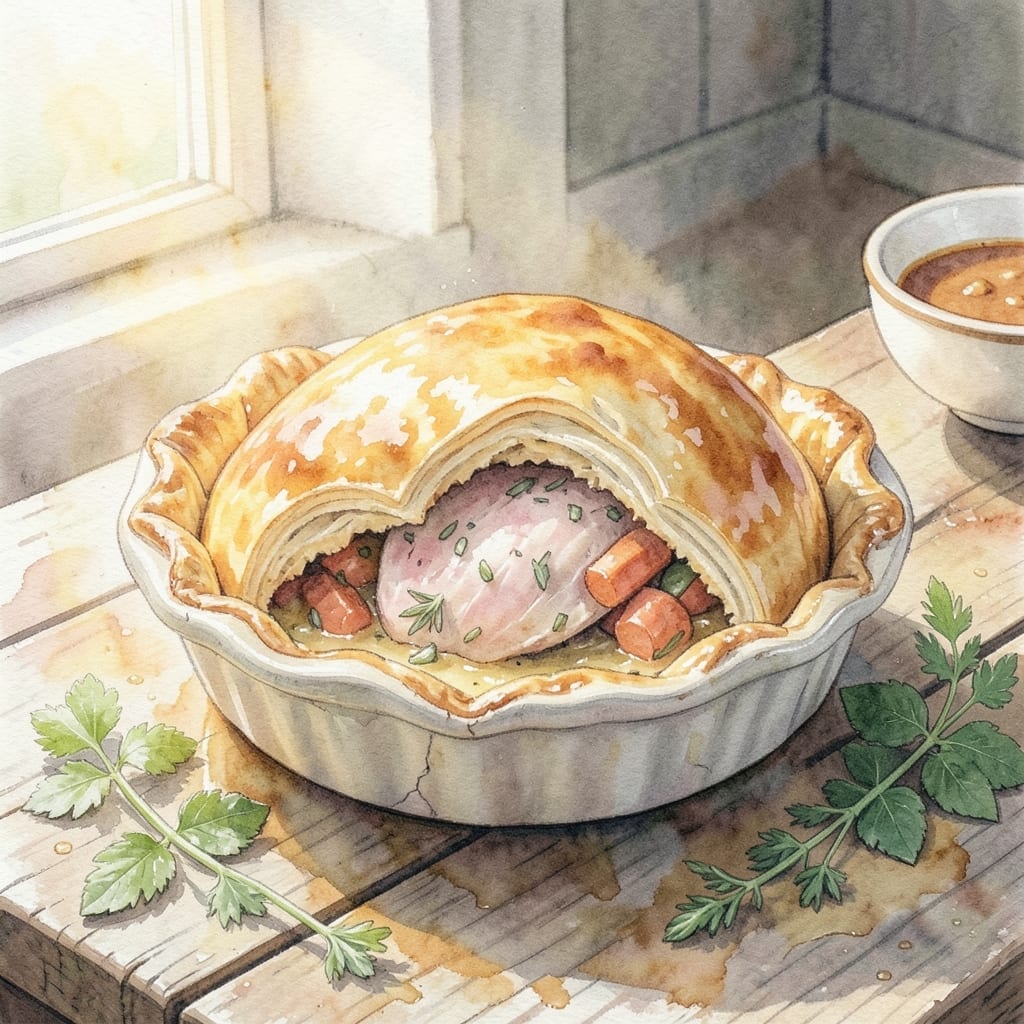 Individual Turkey Pot Pie Recipe With Puff Pastry: Personal-Sized Comfort With Golden Crust