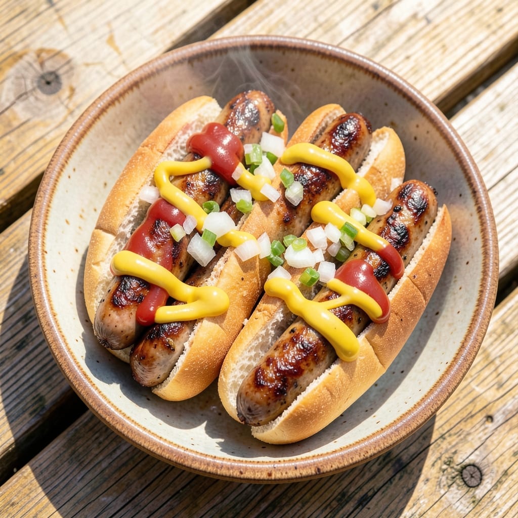Turkey Hot Dogs Recipe: Smoky Grill-Ready in Minutes