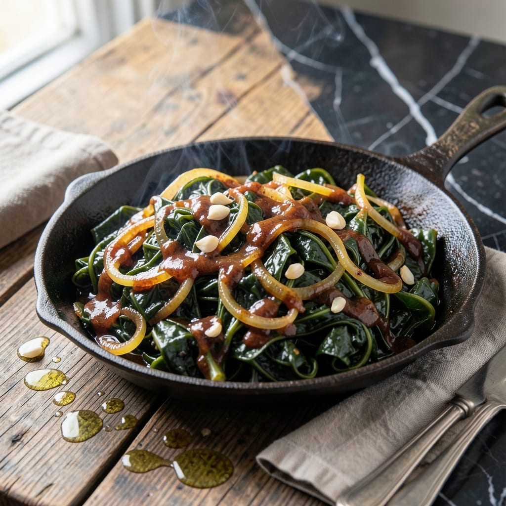 BBQ Collard Greens Recipe: Smoky Sweet Depth in Every Bite