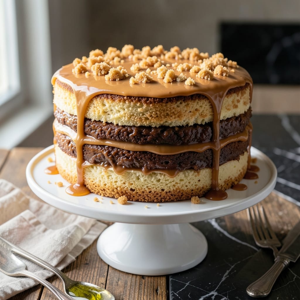 Sanders' Caramel Cake Recipe: Southern-Layered Decadence
