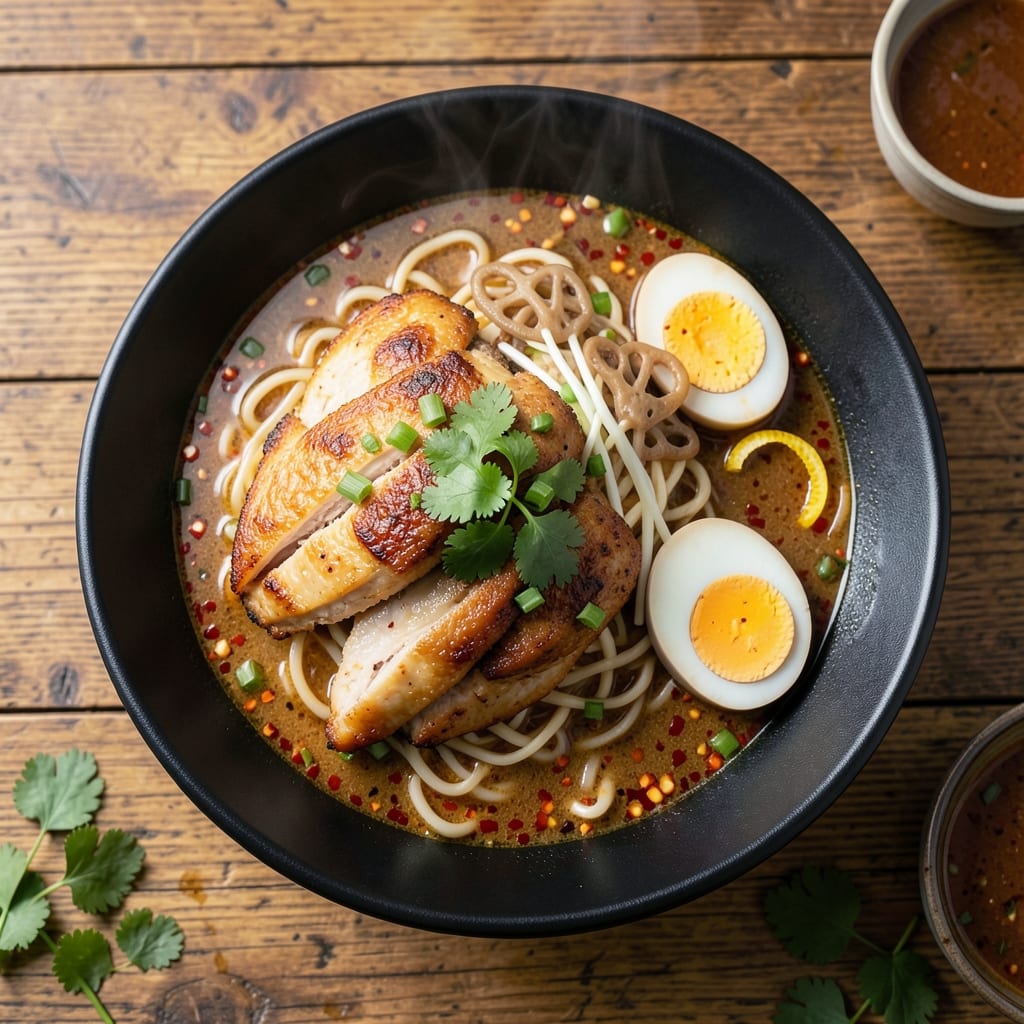 Jinya Spicy Chicken Ramen Recipe: Authentic Tokyo-Style Spice Bowl