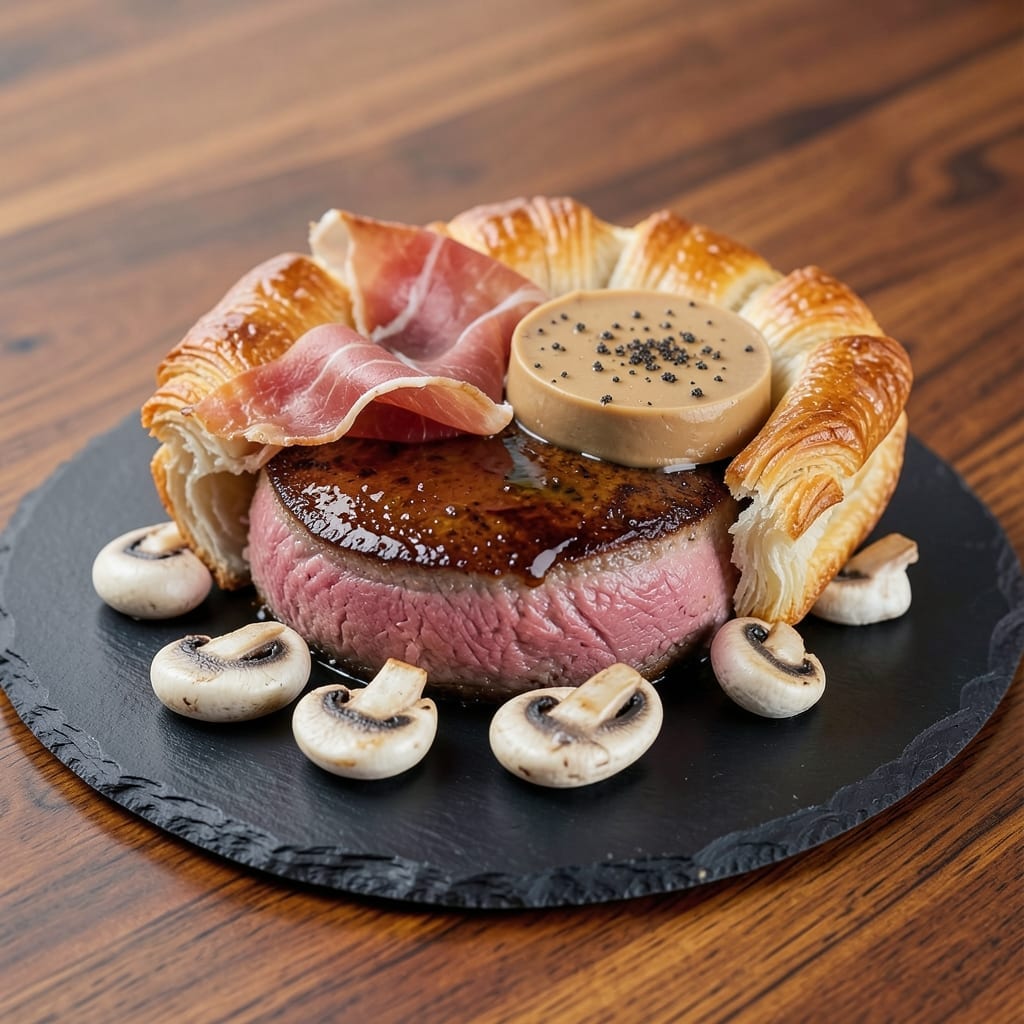 5 Star Beef Wellington Recipe: Crispy Pastry Shielding Juicy Rare Beef