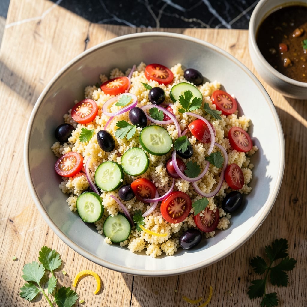 Cold Couscous Salad Recipe: Chilled Mediterranean Freshness in One Bowl