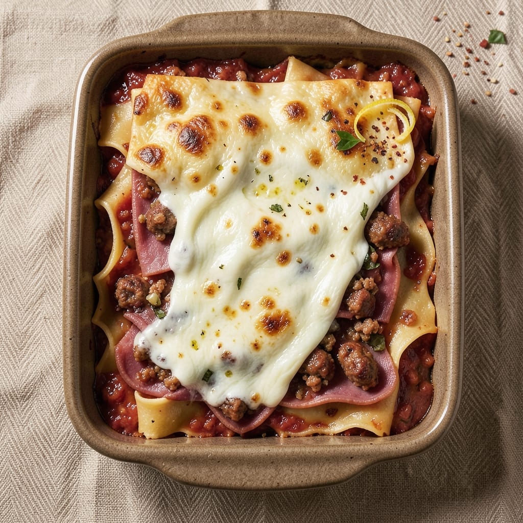 3 Meat 3 Cheese Lasagna Recipe: Layered Richness With Meat and Cheese Harmony