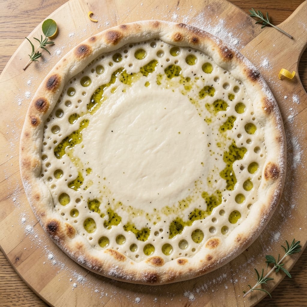 18-Inch Pizza Dough Recipe: Yeast-Free Rise for Extra-Large Slices