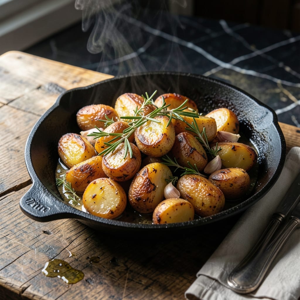 Medieval Times Potato Recipe: Rustic Herb-Roasted Spud Feast
