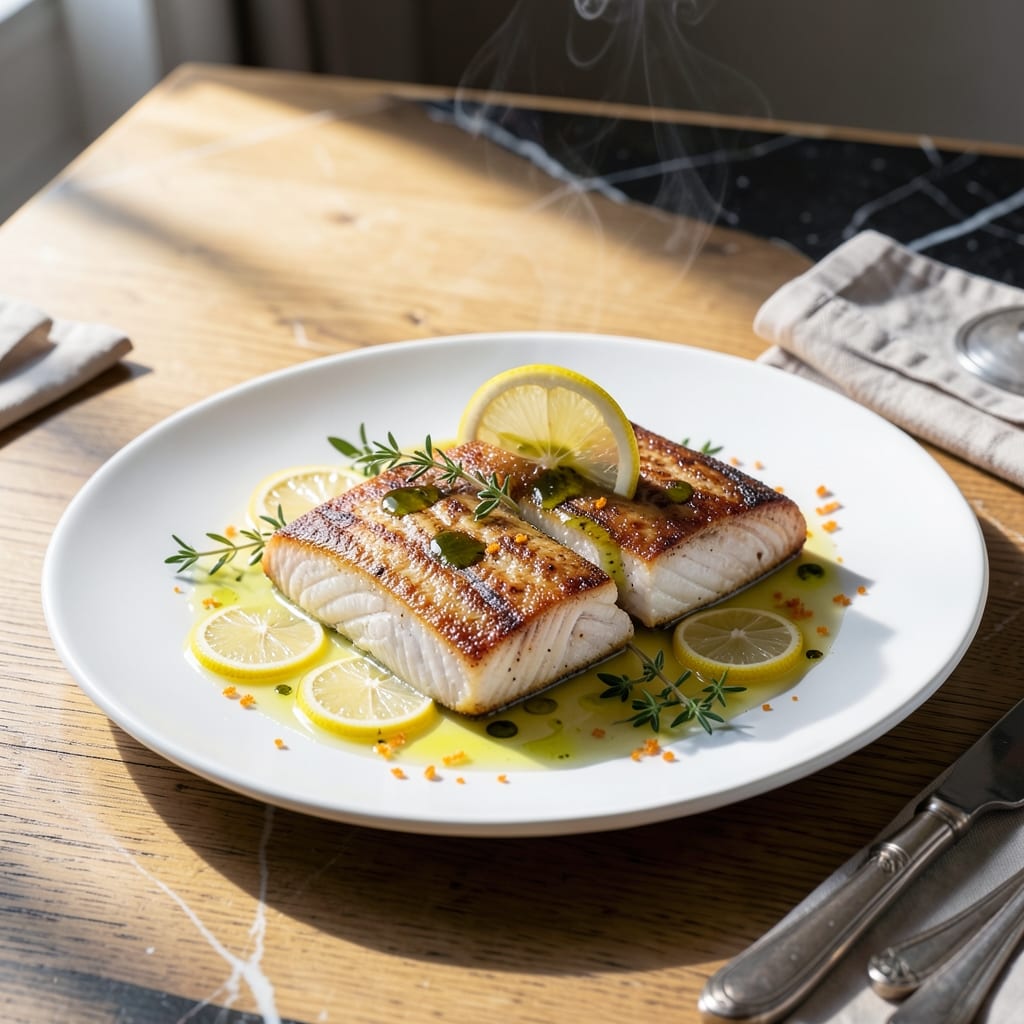 Halibut Weaver Recipe: Buttery Flakes With Citrus Zest