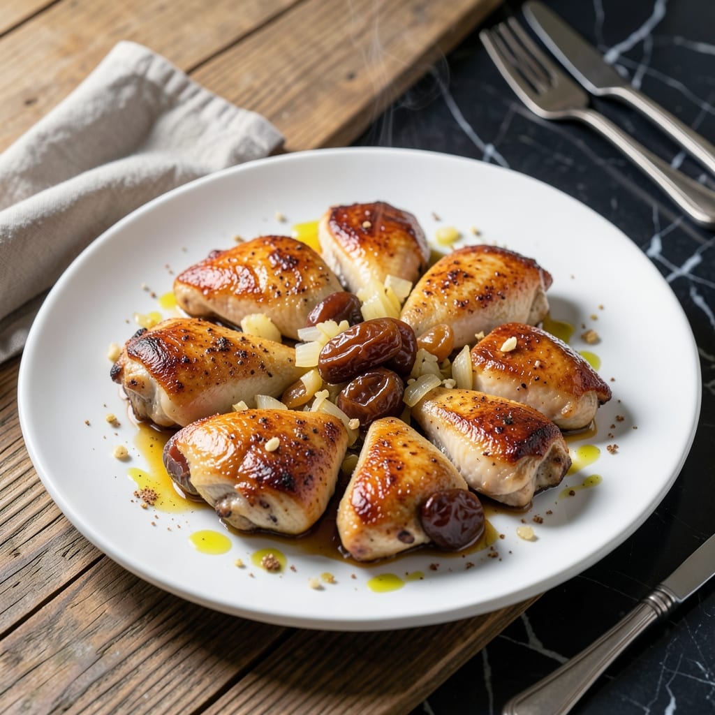 Chicken With Dates Recipe: Sweet and Savory Moroccan Fusion