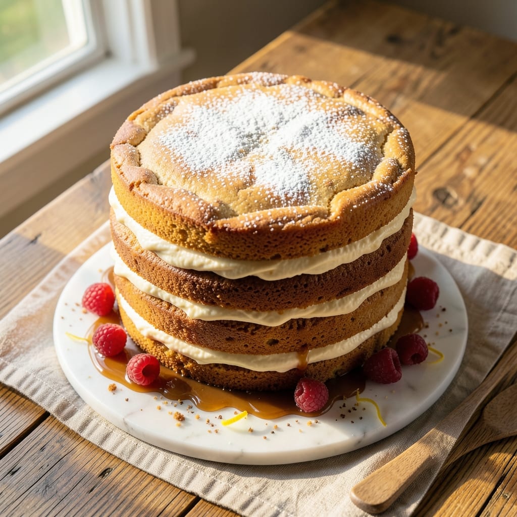 11-Inch Cake Recipe: Layered Vanilla Bliss With Crisp Fondant Crown