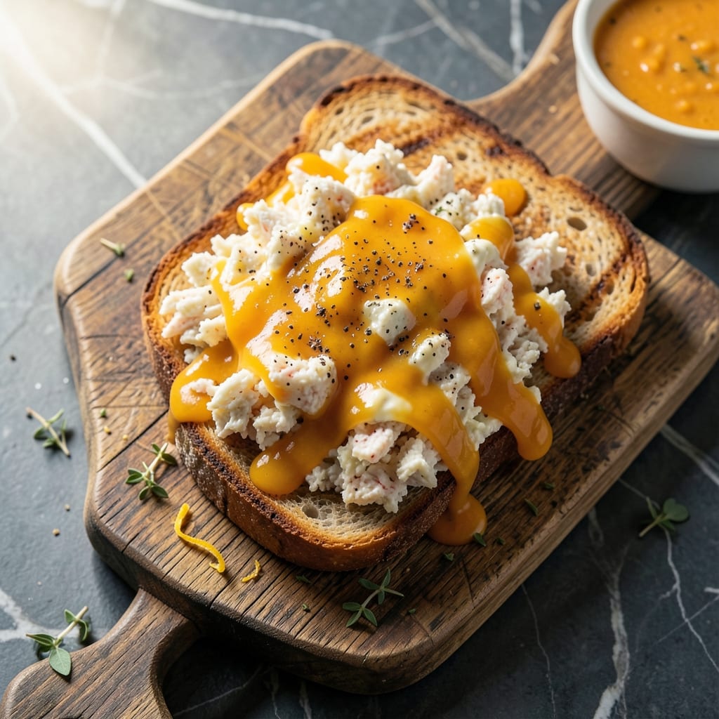 Lulu's Crab Melt Recipe: Buttery Crisp with Ocean-Fresh Sweetness
