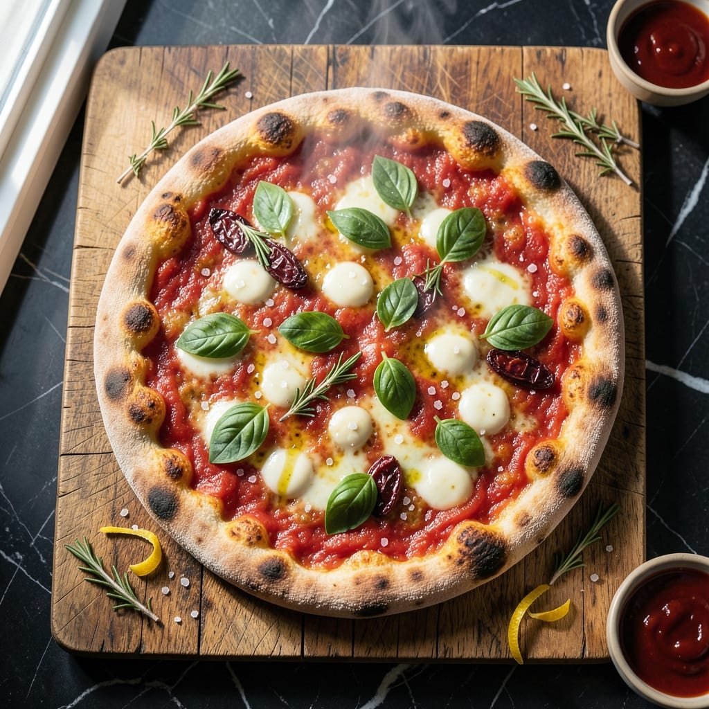 24 Hour Pizza Recipe: Cold-Rise Crust That Tastes Homemade