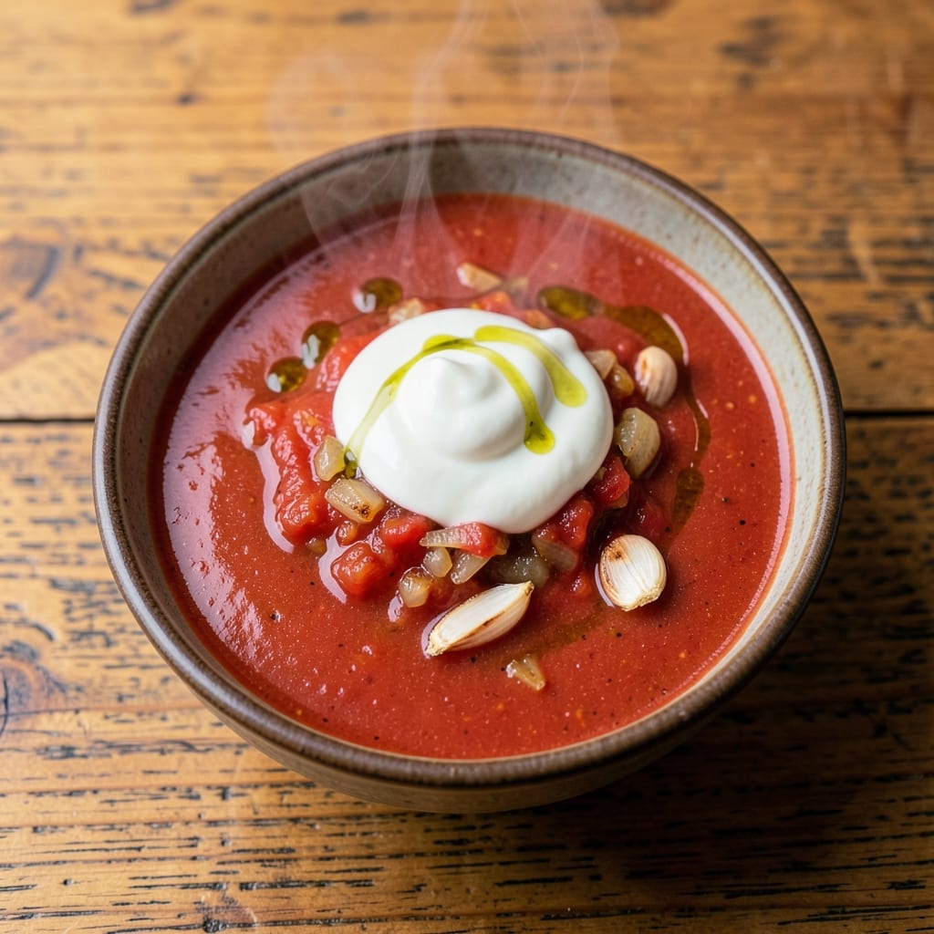 Single-Serve Tomato Soup Recipe: Silky Smooth in 15 Minutes