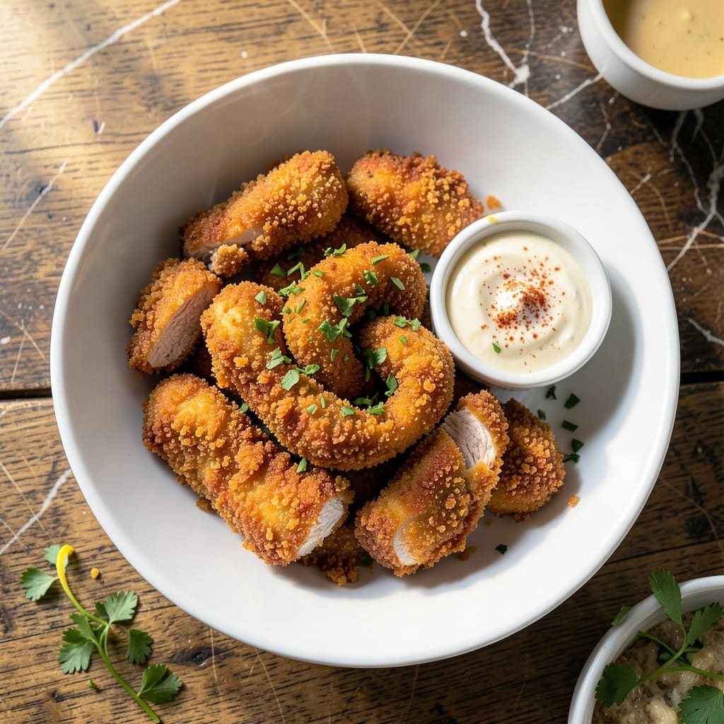 Quick Chicken Tenders Recipe: Crispy Oven-Baked Bites