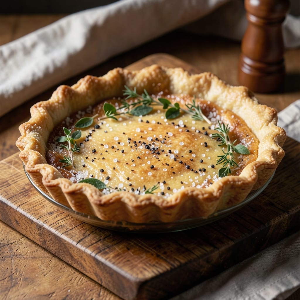10-Inch Deep Dish Pie Crust Recipe: Flaky Layers That Hold Every Filling