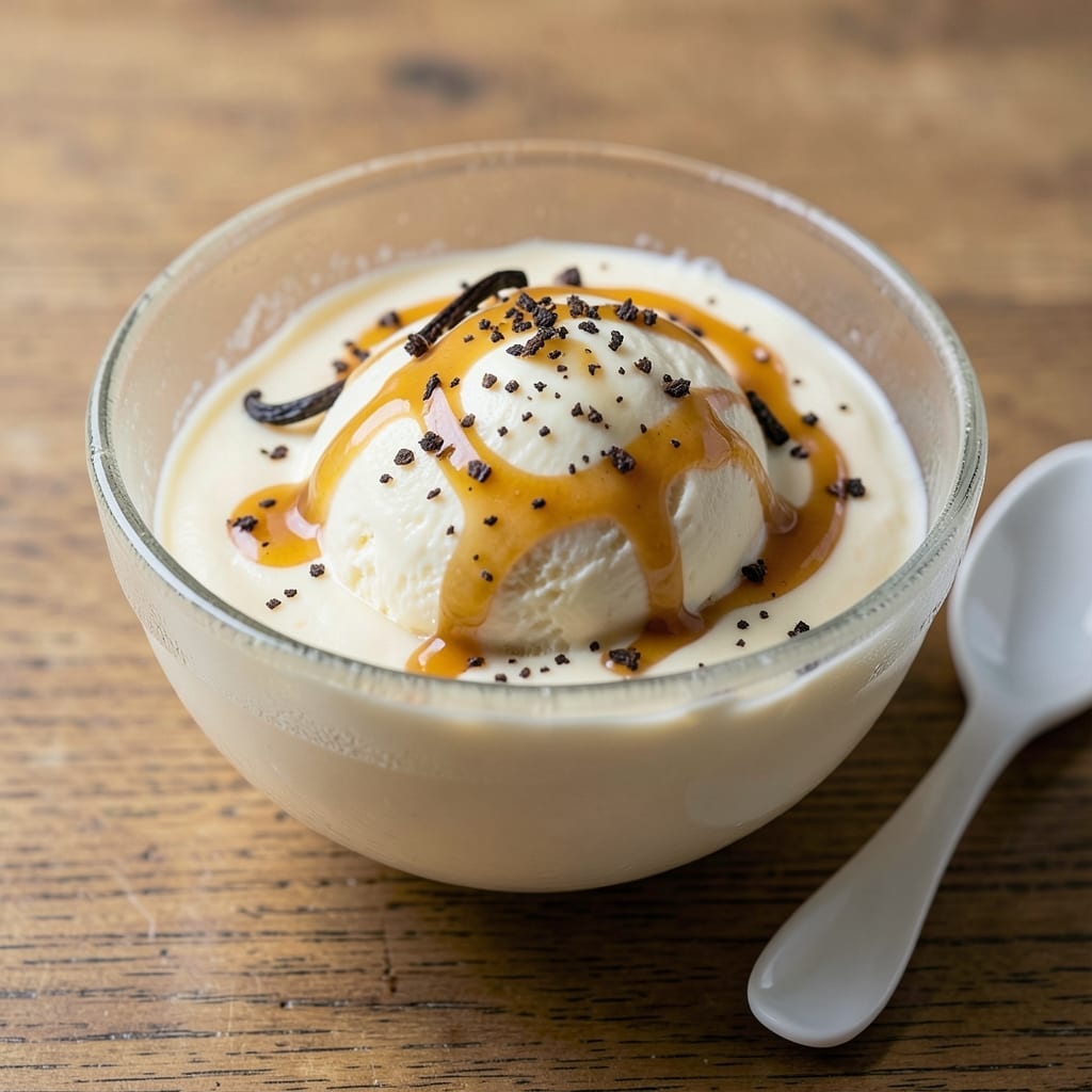 1 Gallon Vanilla Ice Cream Recipe No Eggs: Ultra Creamy Churn Without a Single Egg
