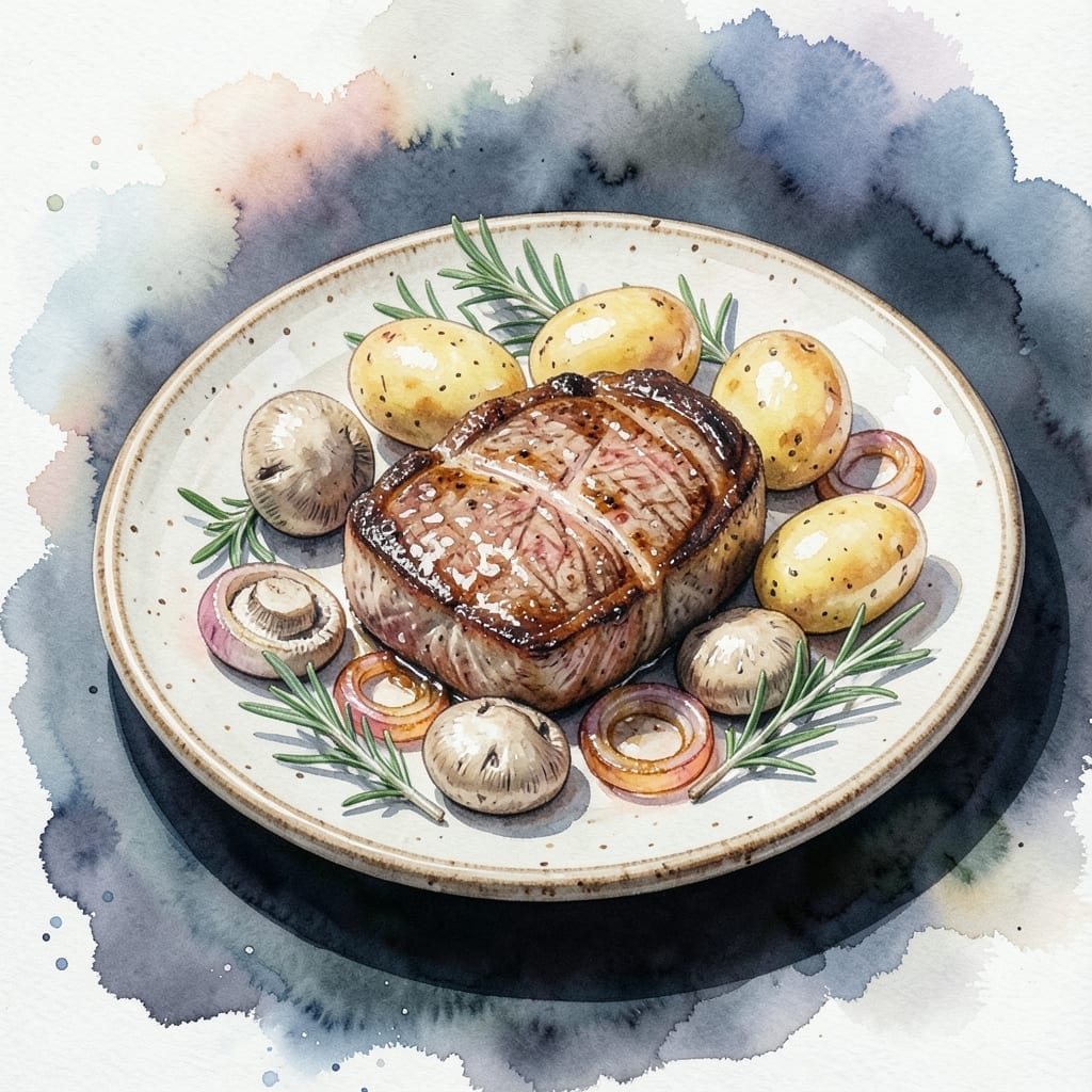 Recipe For Date Night: Romantic One-Pan Steak and Wine Dinner
