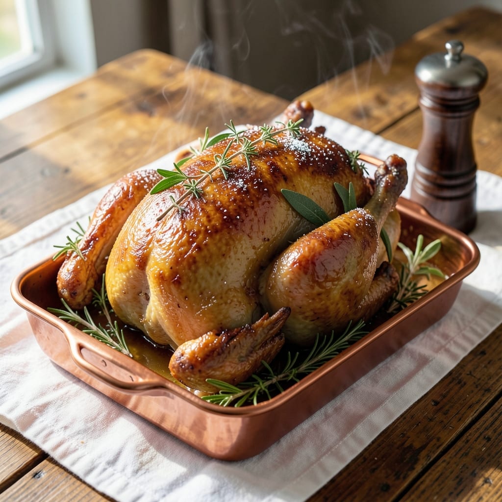 22 Lb Roast Turkey Recipe: Holiday Showstopper With Juicy Golden Meat