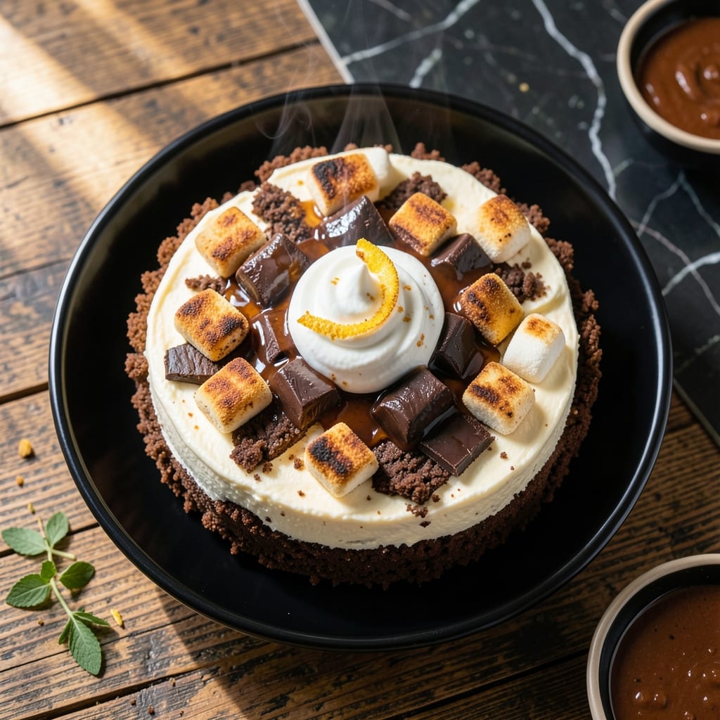 Cheesecake Factory S'mores Cheesecake Recipe: Chocolate Graham Cracker Indulgence