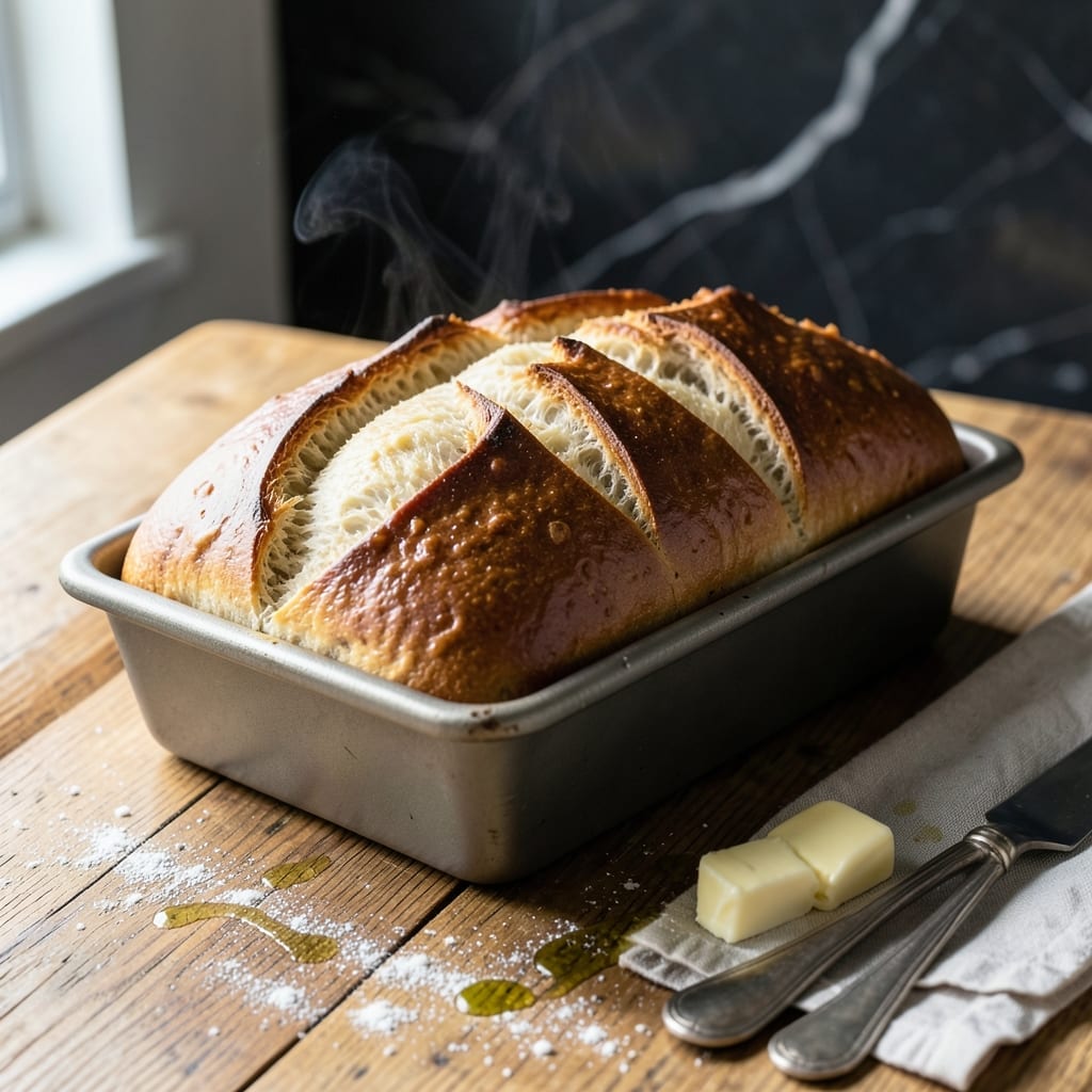 White Bread Recipe for a Bread Maker: Hands-Free Artisan Loaf