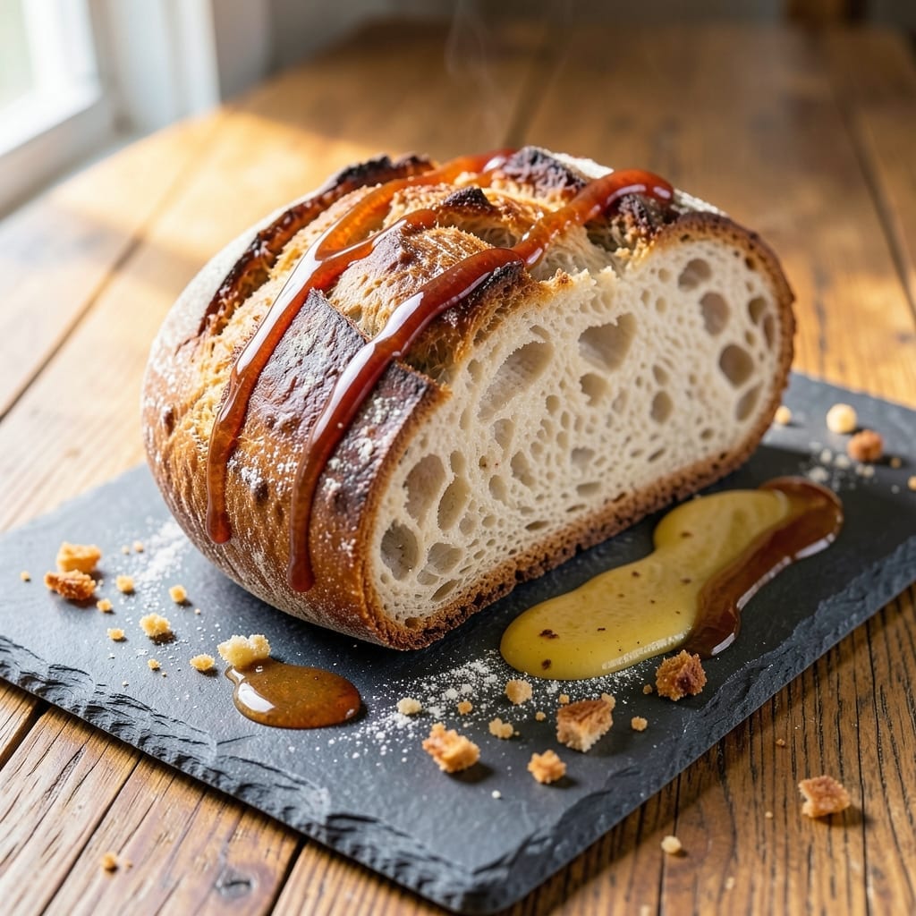 123 Layered Bread Recipe: Crispy Fondant Crown Over Ultra-Moist Crumb