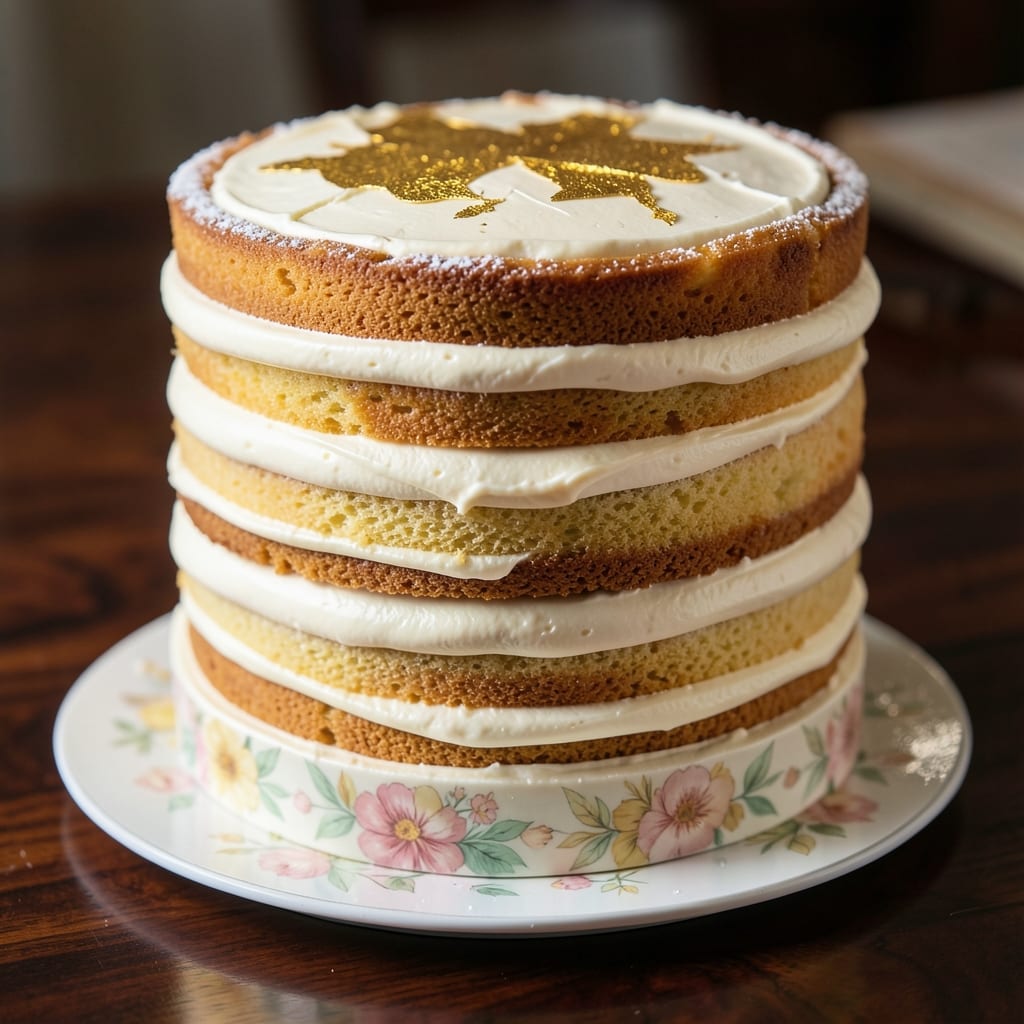 123-Pound Cake Recipe: Fondant-Bridged Tower That Stays Stable All Night