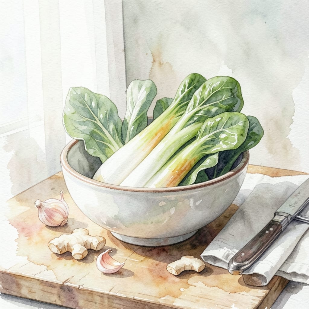 Pak Choi Recipe Stir Fry: Wok-Charred Greens With Garlic-Ginger Punch Pak Choi Recipe Stir Fry: Wok-Charred Greens With Garlic-Ginger Punch