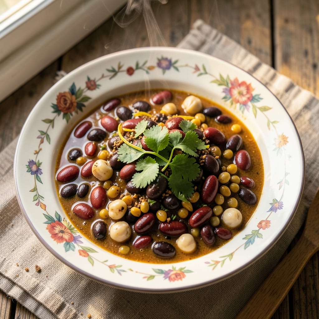 5 Bean Curry Recipe: Spiced Lentil Medley With Coconut Depth
