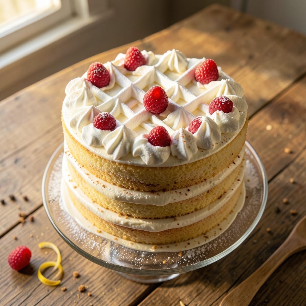 12-Inch Sponge Cake Recipe: Light-as-Air Layers With Fondant Crown Magic