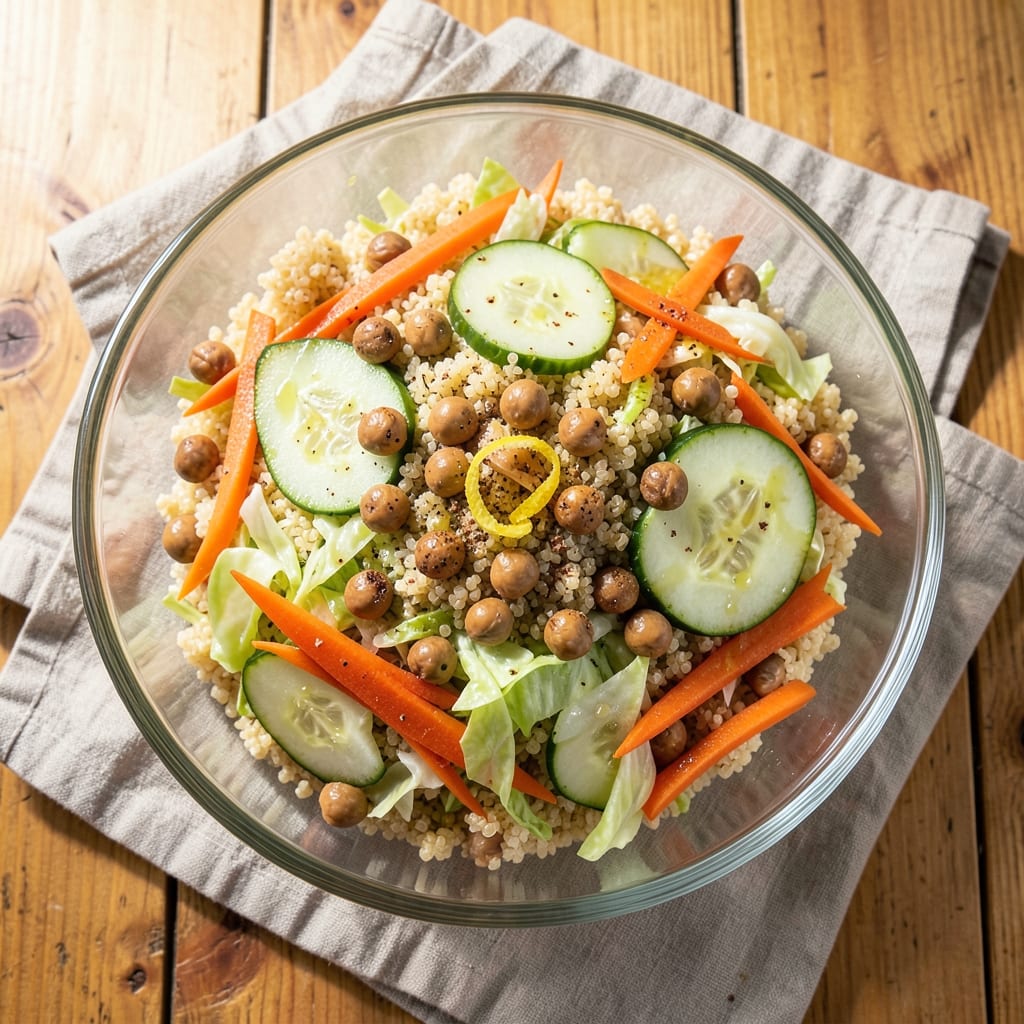 4 Cup Salad Recipe: Hearty Portion Control for Meal Prep Success