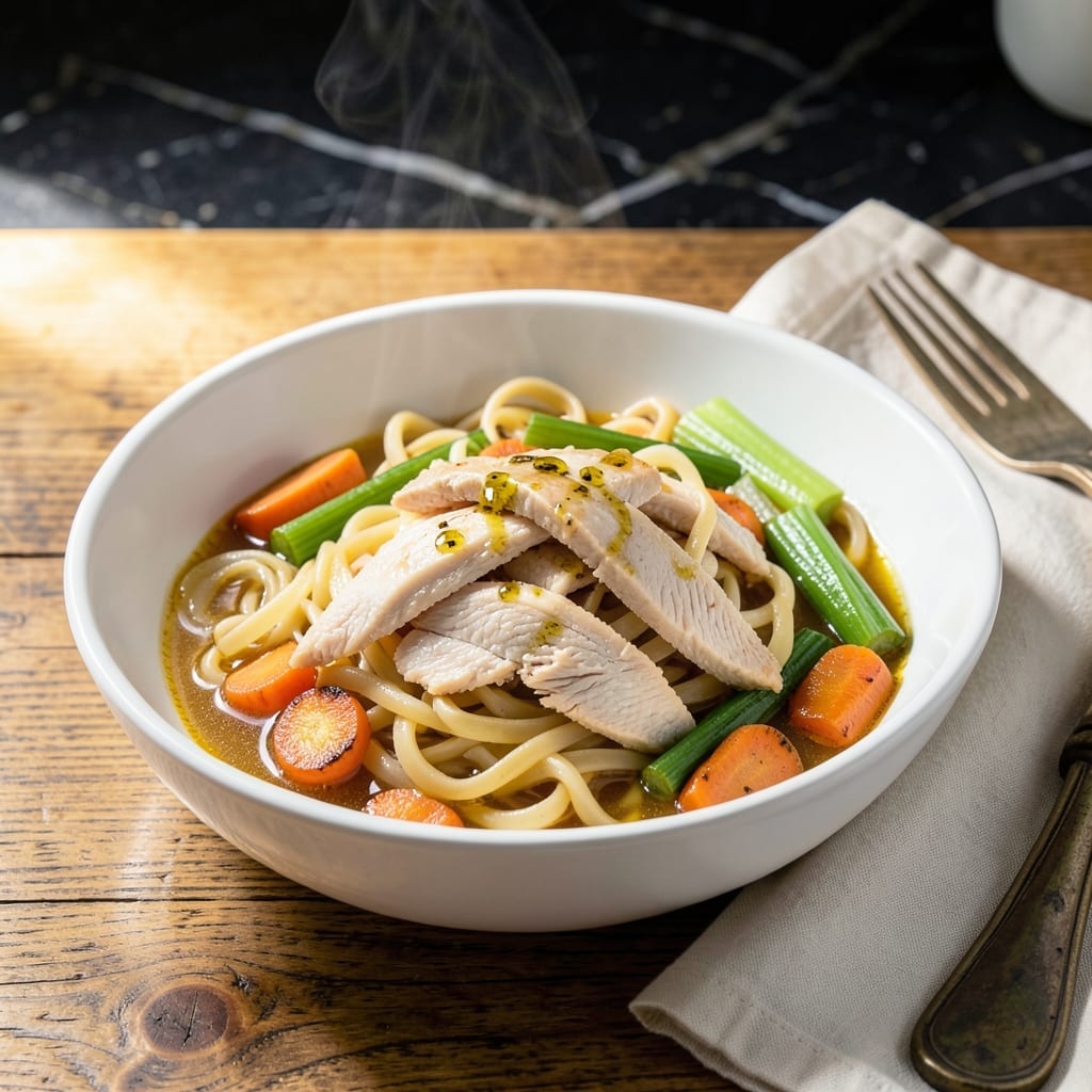 Chicken Noodle Recipe Homemade: Grandma's Soul-Warming Bowl