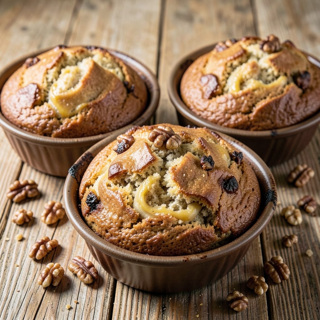 3 Large Banana Bread Recipe: Triple-Layer Moistness With Walnut Crunch