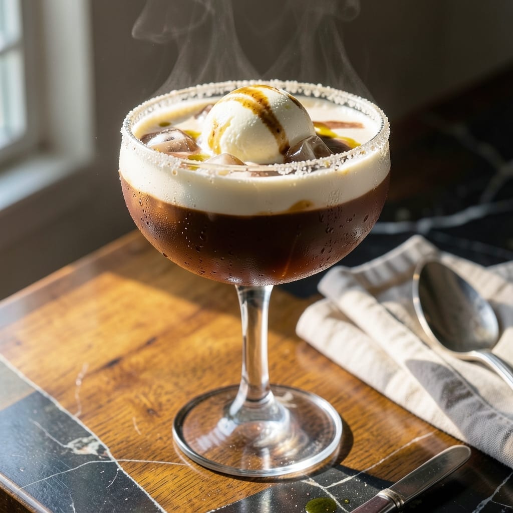 Brandy Alexander Recipe With Ice Cream: Decadent Frozen Cocktail Twist