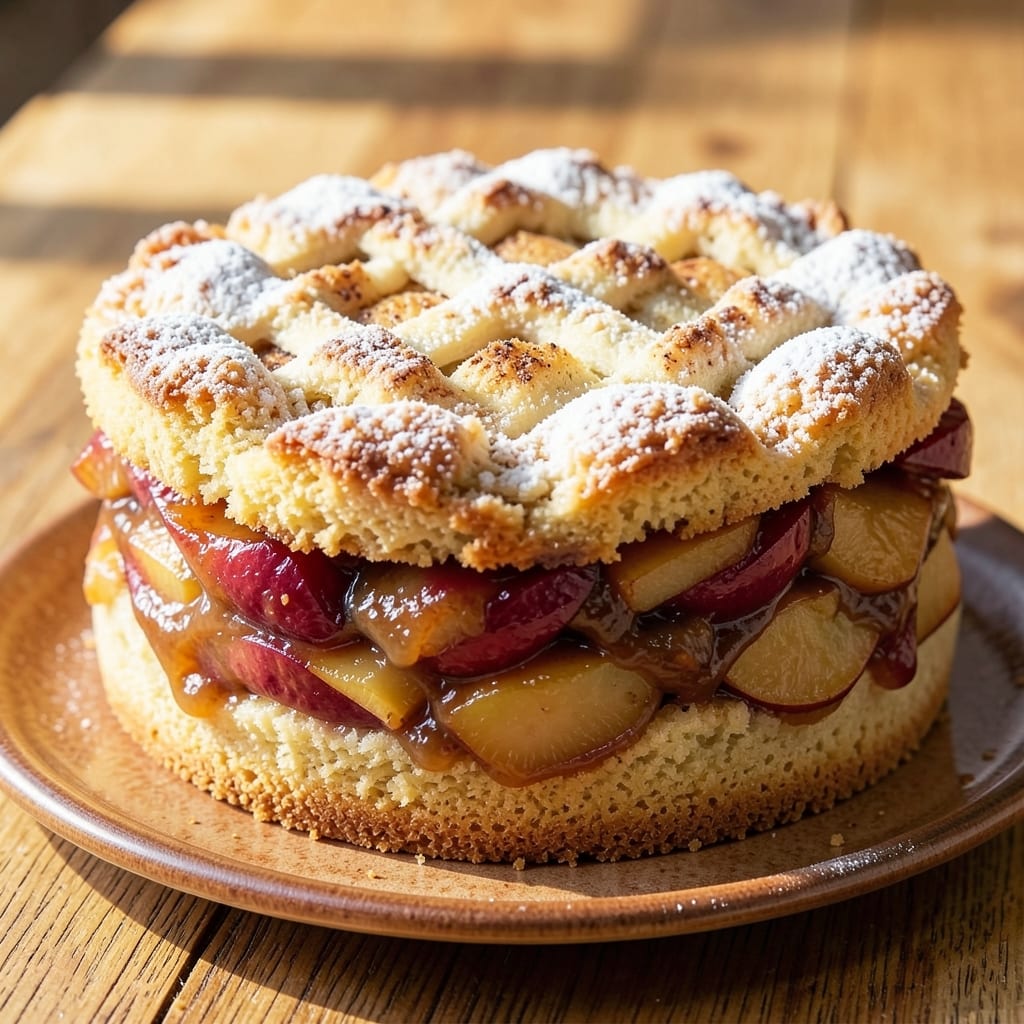 3-Ingredient Apple Pie Cake Recipe: Warm Spice Magic in One Bowl