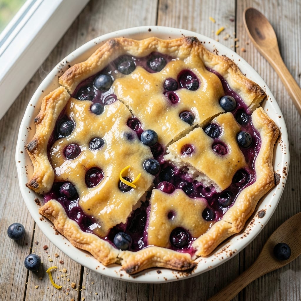 1 Crust Blueberry Pie Recipe: Perfectly Balanced Sweet-Tart Crunch