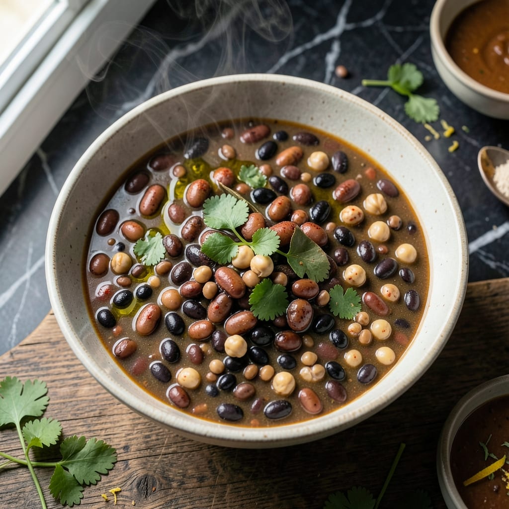 12 Bean Vegetarian Soup Recipe: Hearty Spiced Simmer With 12 Distinct Beans
