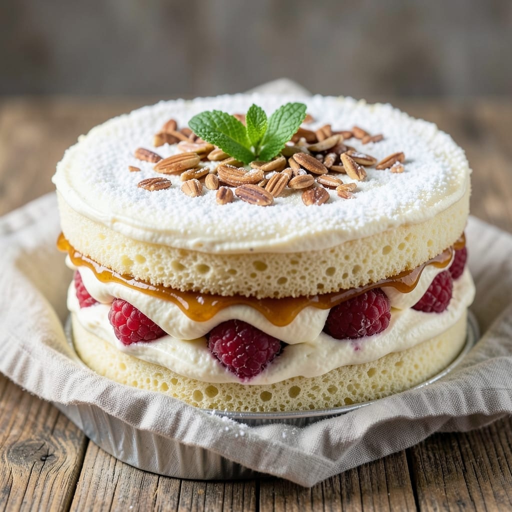 1-2 Kg Cake Recipe: Fondant-Bridged Tower in One Tin